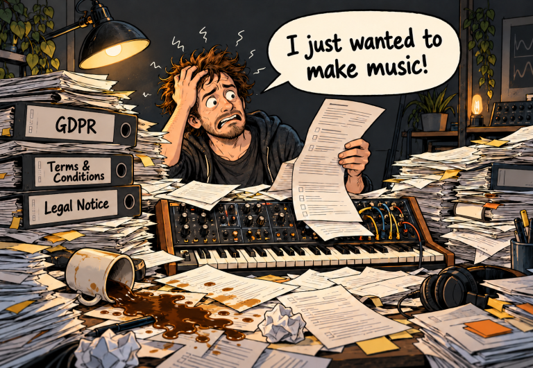 I just wanted to make music!